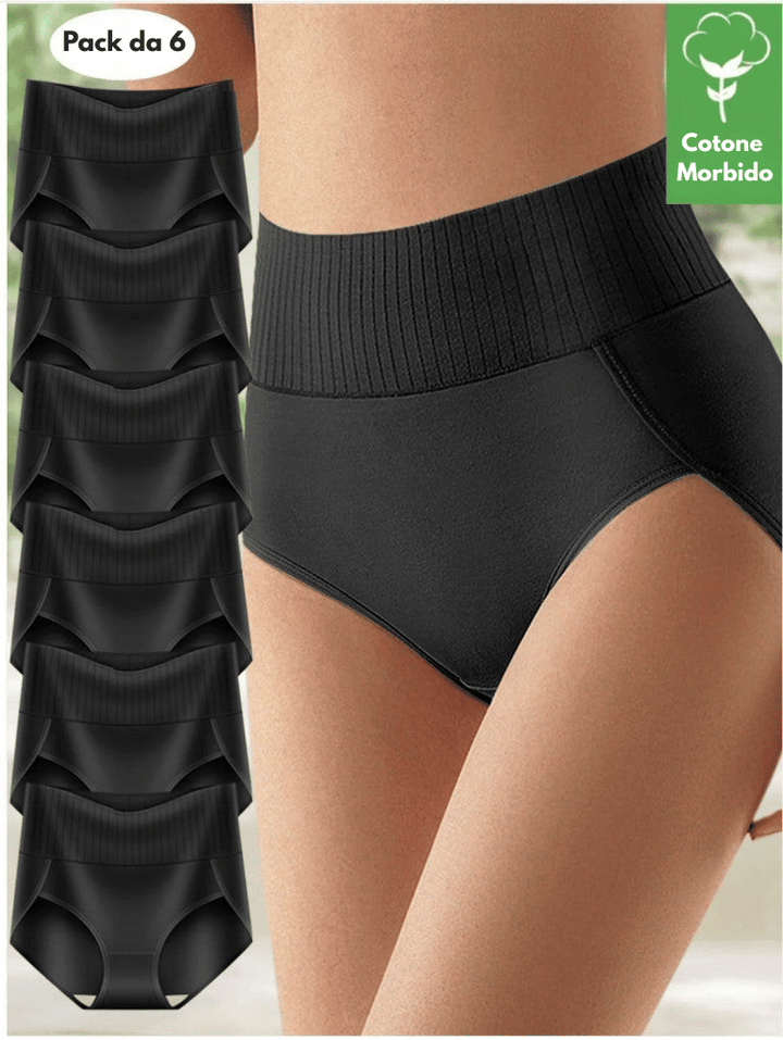 Slip a Vita Alta in Cotone